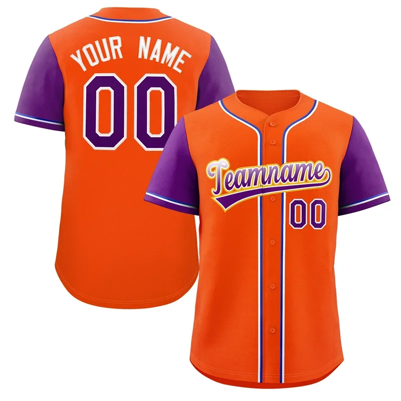Фото Personalized Custom Baseball Raglan Jerseys Sports Shirts Printing Team Name Number Logo Player's Softball Game  Men №3