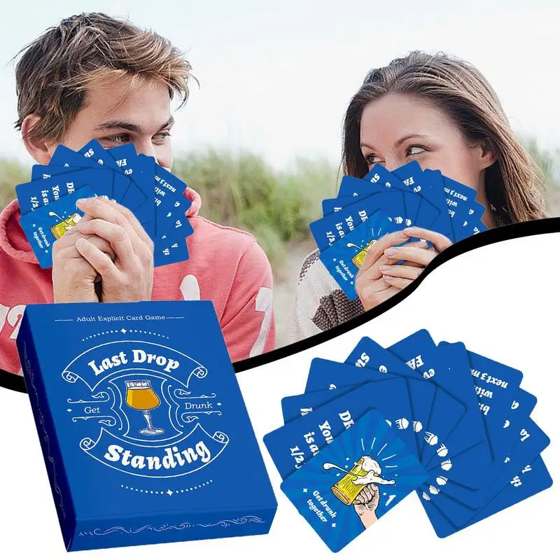 Веселая игра для пар пьяных влюбленных вечеринок 50X карточки разговоров