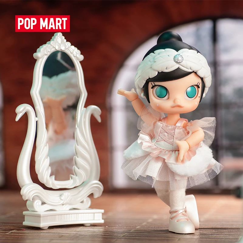 

POP MART MOLLY Ballet Dancer Action Figure Birthday Gift Kid Toy BJD