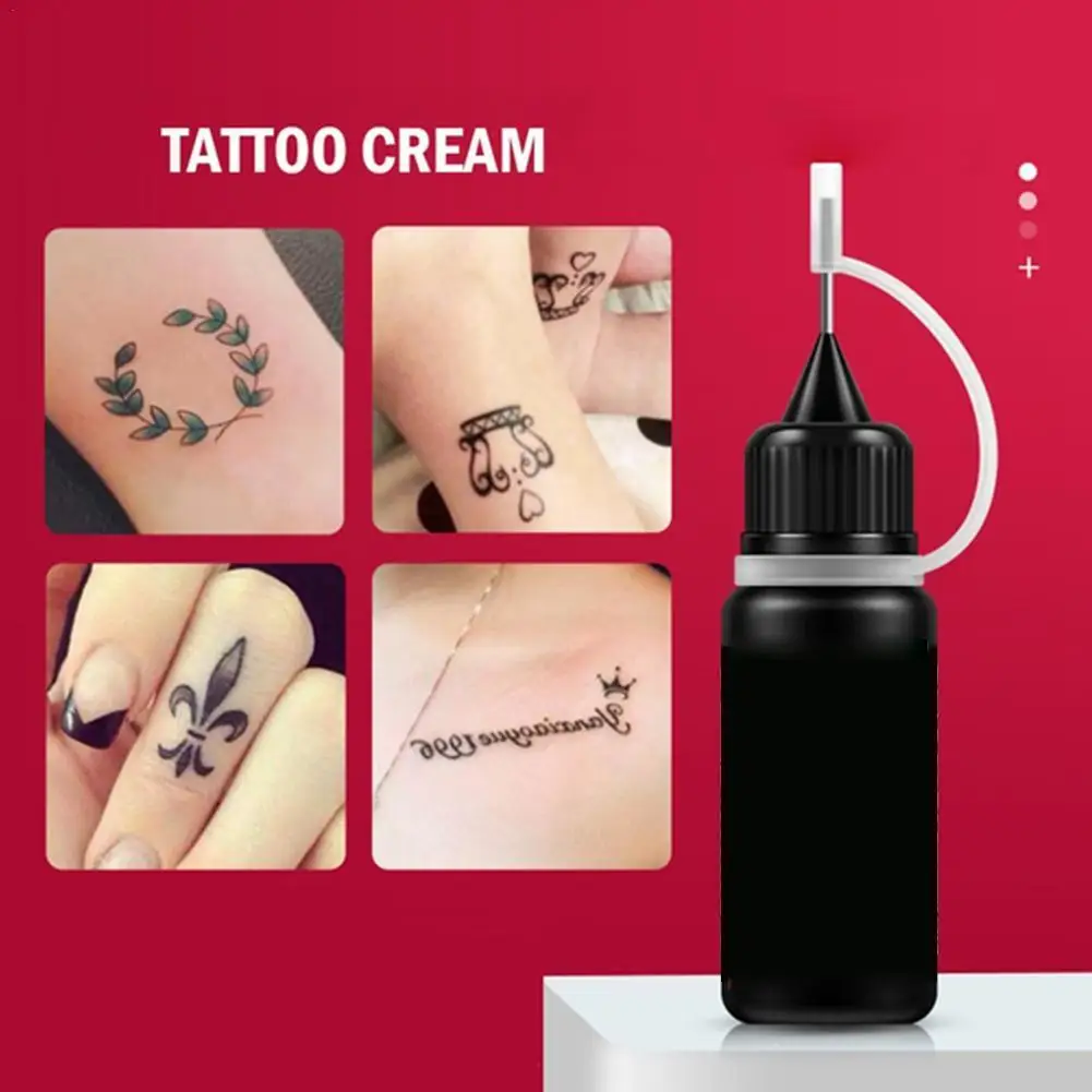 

10ml Henna Temporary Tattoo Cream Waterproof Herbal Art Permanent Tattoos Semi Diy Ink Body Painting Juice Tattoo Fake Tattoo