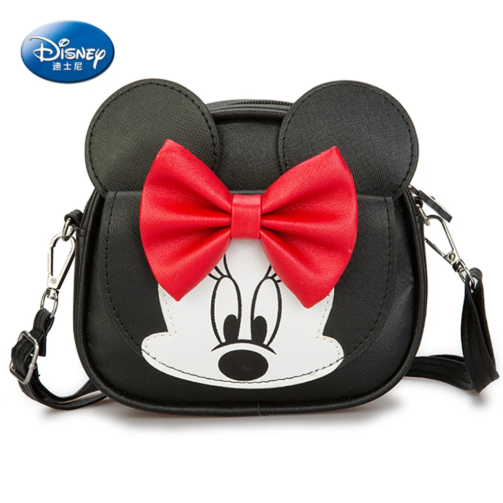 

Disney Children's Cute Cartoon Crossbody Bags For Girls Lovely Mickey Minnie Mouse Single-shoulder Bag Kids Fashion Mini Bags