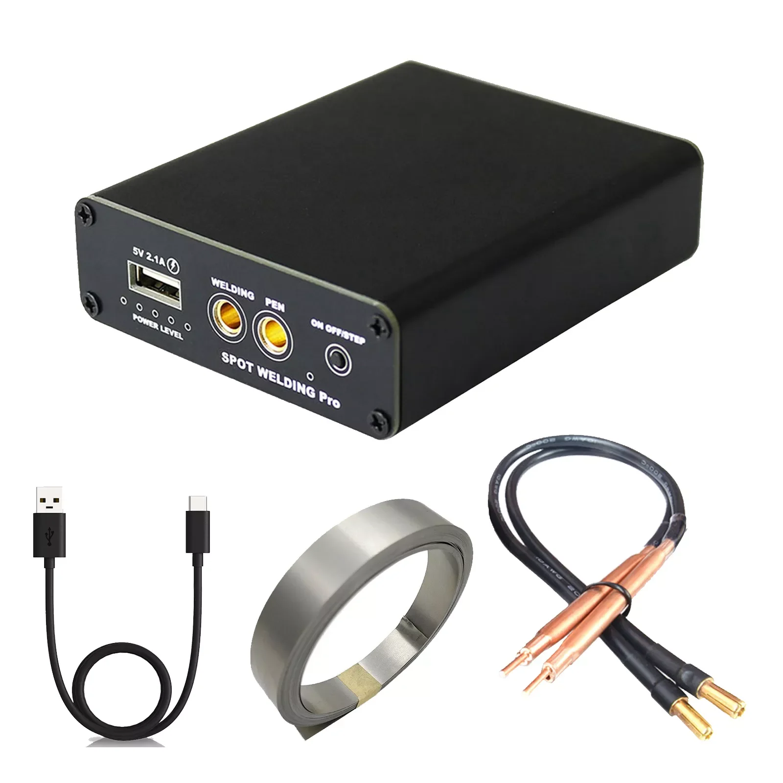 

Spot Welding Machine Portable 5-speed Adjustable Mini Spot Welding Machine For 18650 Battery Spot Welder 2.1A Fast Charge