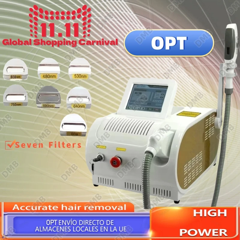 Двойные 11 продажи OPT IPL E-light портативный лазерный бытовой безболезненный