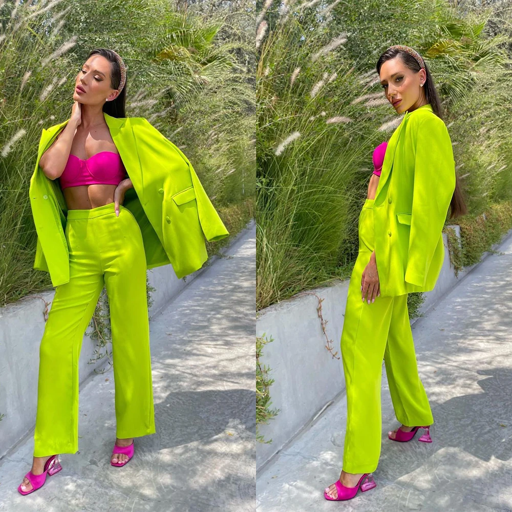 Custom Made Fashion Single Breasted Formal Casual Mother Of The Bride Party Suits