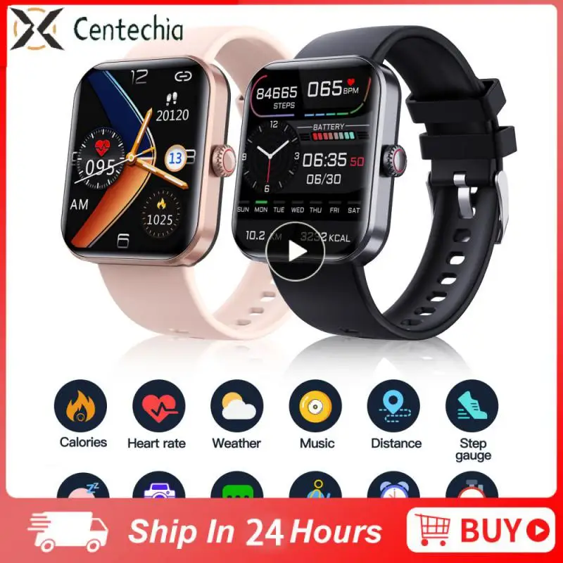 

Smart Watch Blood Glucose Sugar Oxygen Pressure Waterproof Watch New Smartwatch Body Temperature Monitoring 1.91 Inch For Men