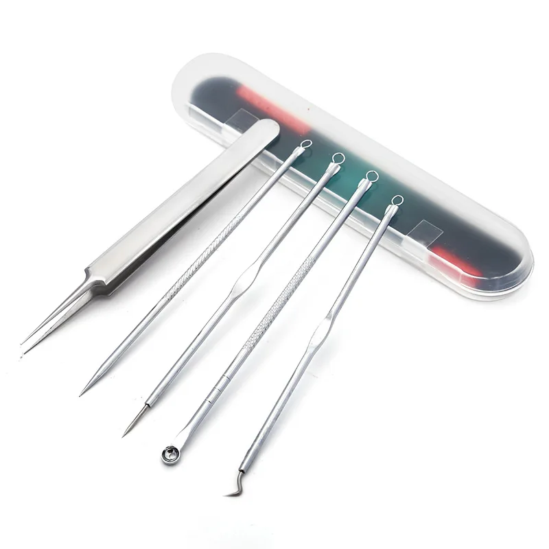 1 Набор пинцет для удаления чёрных точек и прыщей | Инструменты