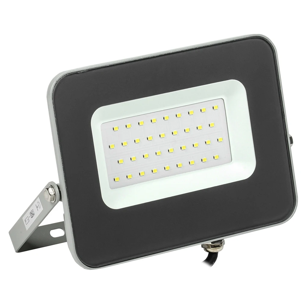 Прожектор светодиодный СДО 07-30 IP65 серый IEK | Floodlights