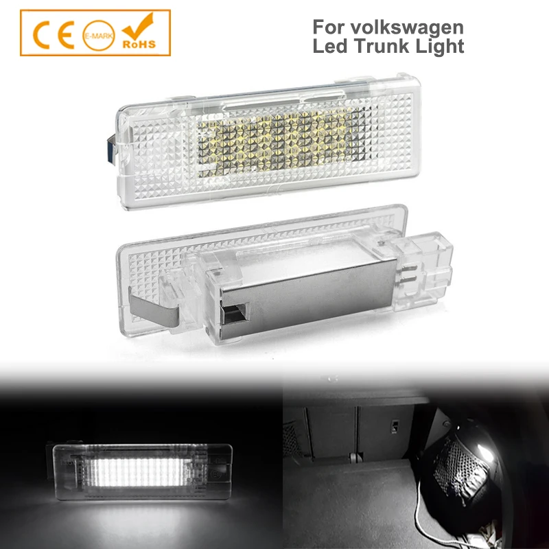 

LED Interior Trunk Light Luggage Compartment Boot Lamp Compatible with/Replacement for Golf MK5 MK6 MK7 GTI EOS Jetta Passat CC