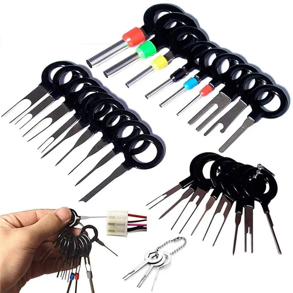 

26pcs Automotive Wires Puller Tool Hand Auto Tooling Set Stylus Car Terminals Remover Automobile Accessories Plugs Connector Pin