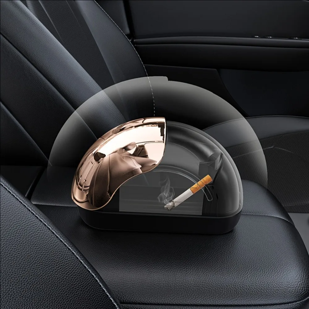 Автомобильная Пепельница С Усовершенствованным Ветрозащитным Дизайном И Легким
