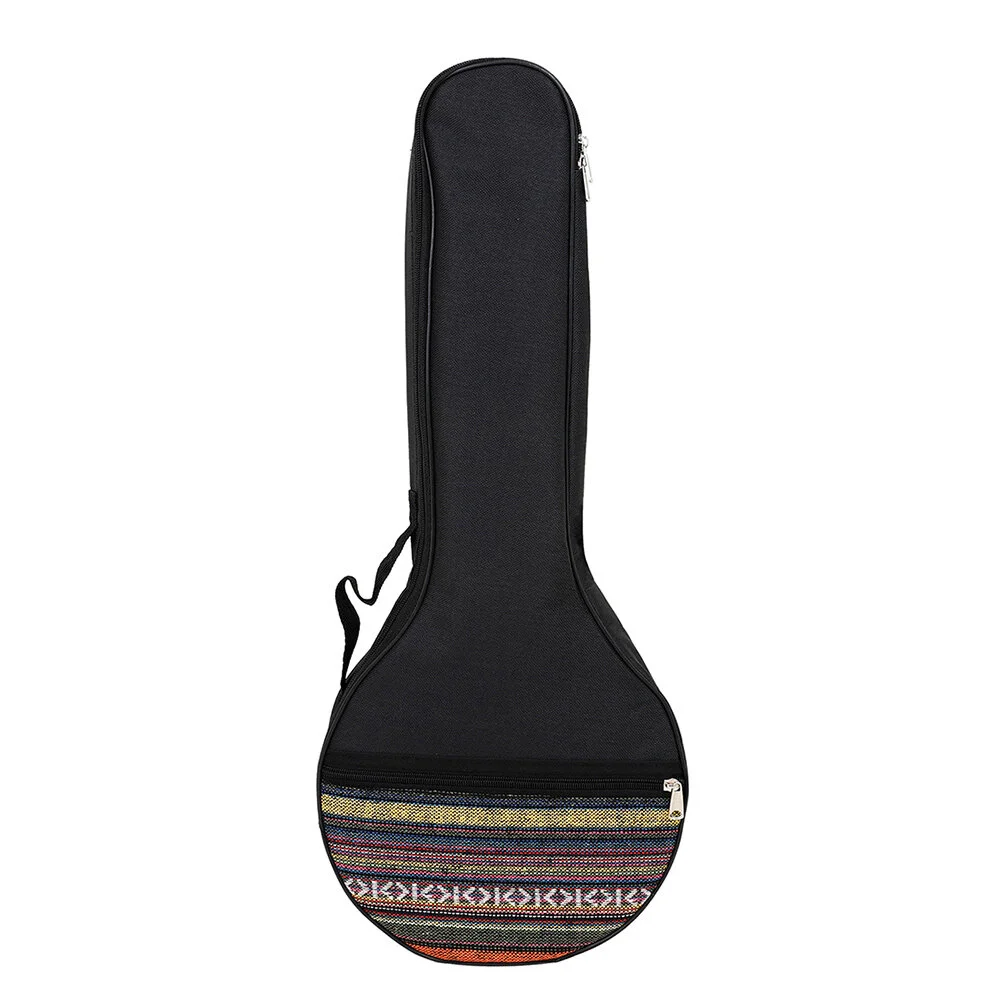 

Banjo Case Banjo Gig Bag: Banjo Shoulder Bags Electric Bass Guitar Bag Padded Banjo Backpack Bass Guitar Case for Resonator