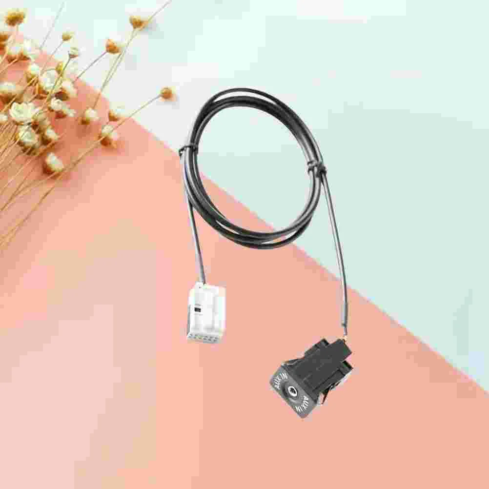 

1PC Aux Cable Practical Portable Car Aux Connector Cable Aux Cable Compatible for RCD510