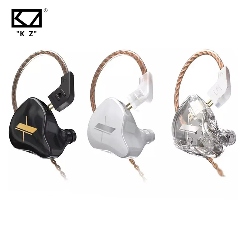 

KZ EDX 1DD In Ear Earphones HIFI Bass Earbuds Monitor Earphones Sport Noise Cancelling Headset KZ ES4 ZST X ED9 ED12 STM M10 ZS3