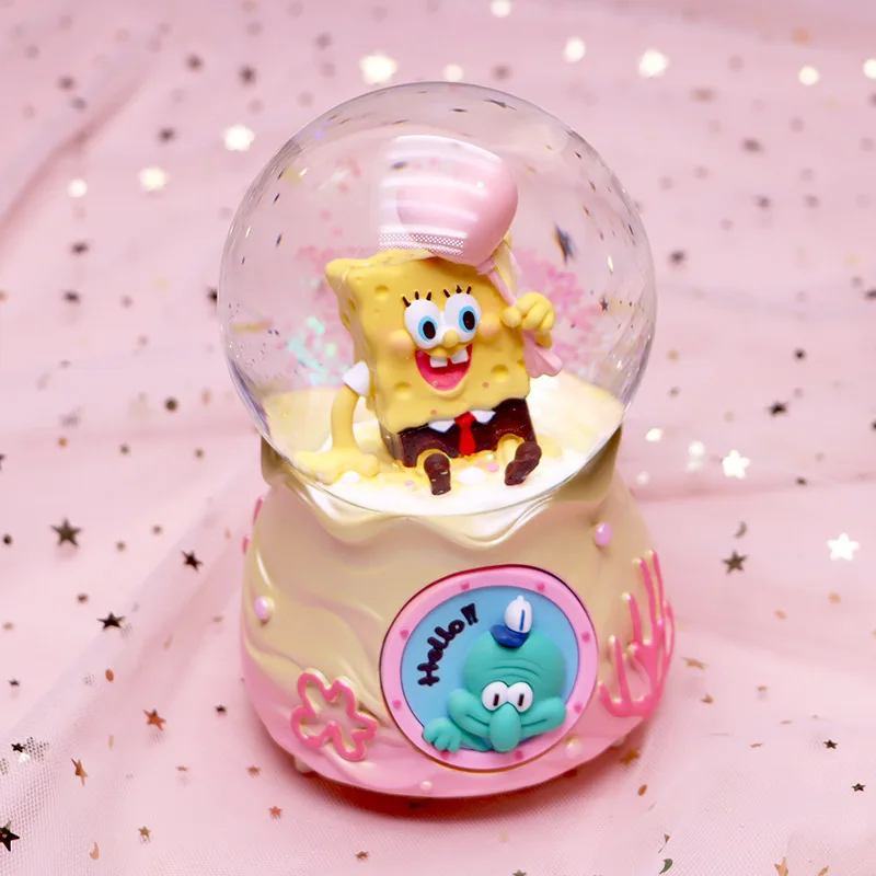 Аниме Kuromi хрустальный шар фигурка модели почтовые музыкальные шкатулки Crayon Shin-chan