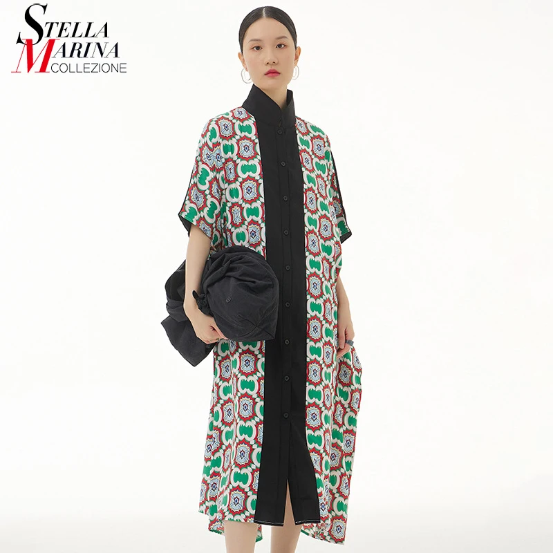 

Yellow Green Unique Big Size Casual Wear Plus Size Green Yellow Loose Fit Shirt Dress Korean Style Unique Dress Vestidos apr89