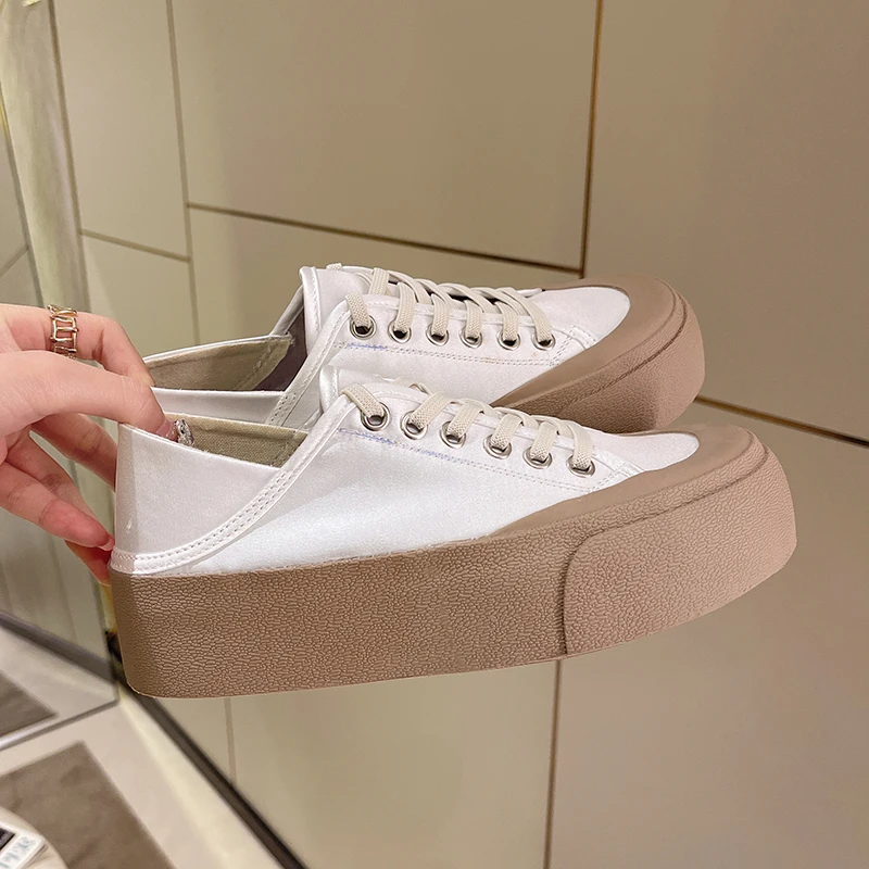 

Кроссовки-Эспадрильи женские, повседневная обувь на платформе, круглый носок, универсальные слипоны с ремешком, криперы, без застежки, лето