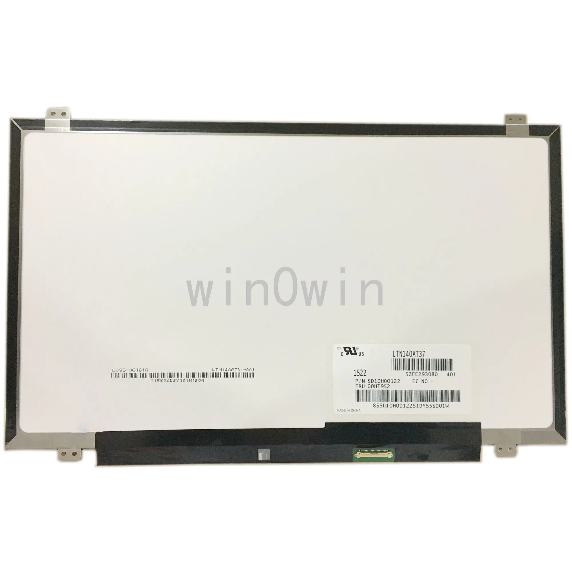 

LTN140AT37 fit LTN140AT31 HB140WX1-601 301 401 NT140WHM-N31 N41 LP140WHU TPA1 14.0 inch Laptop LCD screen