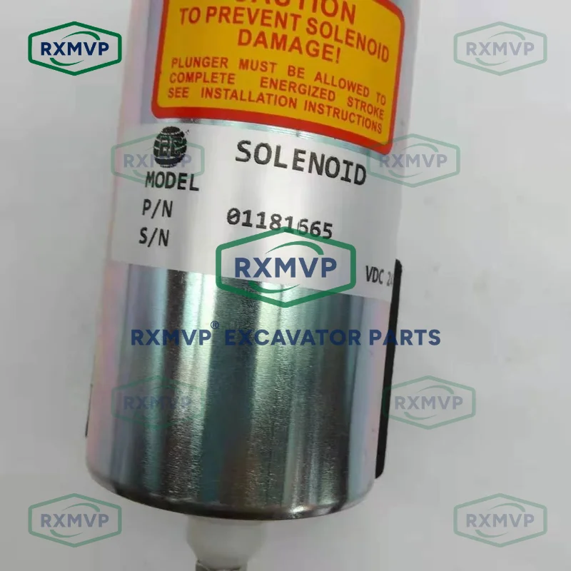 01181665 стопорный электромагнитный клапан 24 В подходит для экскаватора BF6M1015 BF8M1015