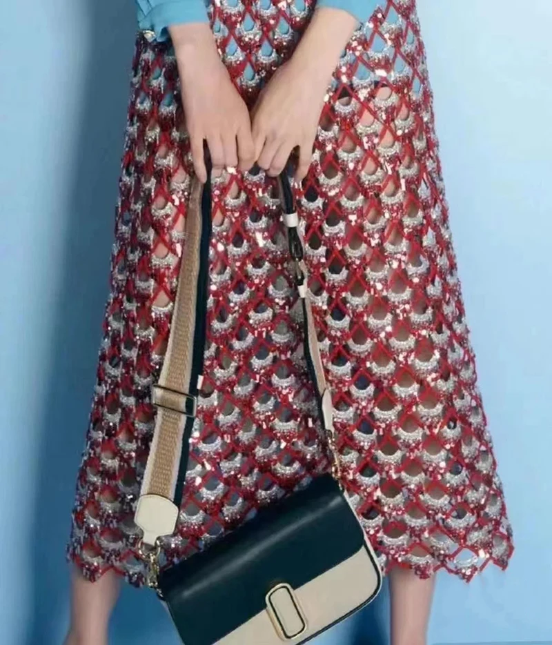 New Fashion Chain Underarm Shoulder Bag Made of Genuine Leather, Versatile Soft Leather, Diagonal Cross Small Square Women's Bag