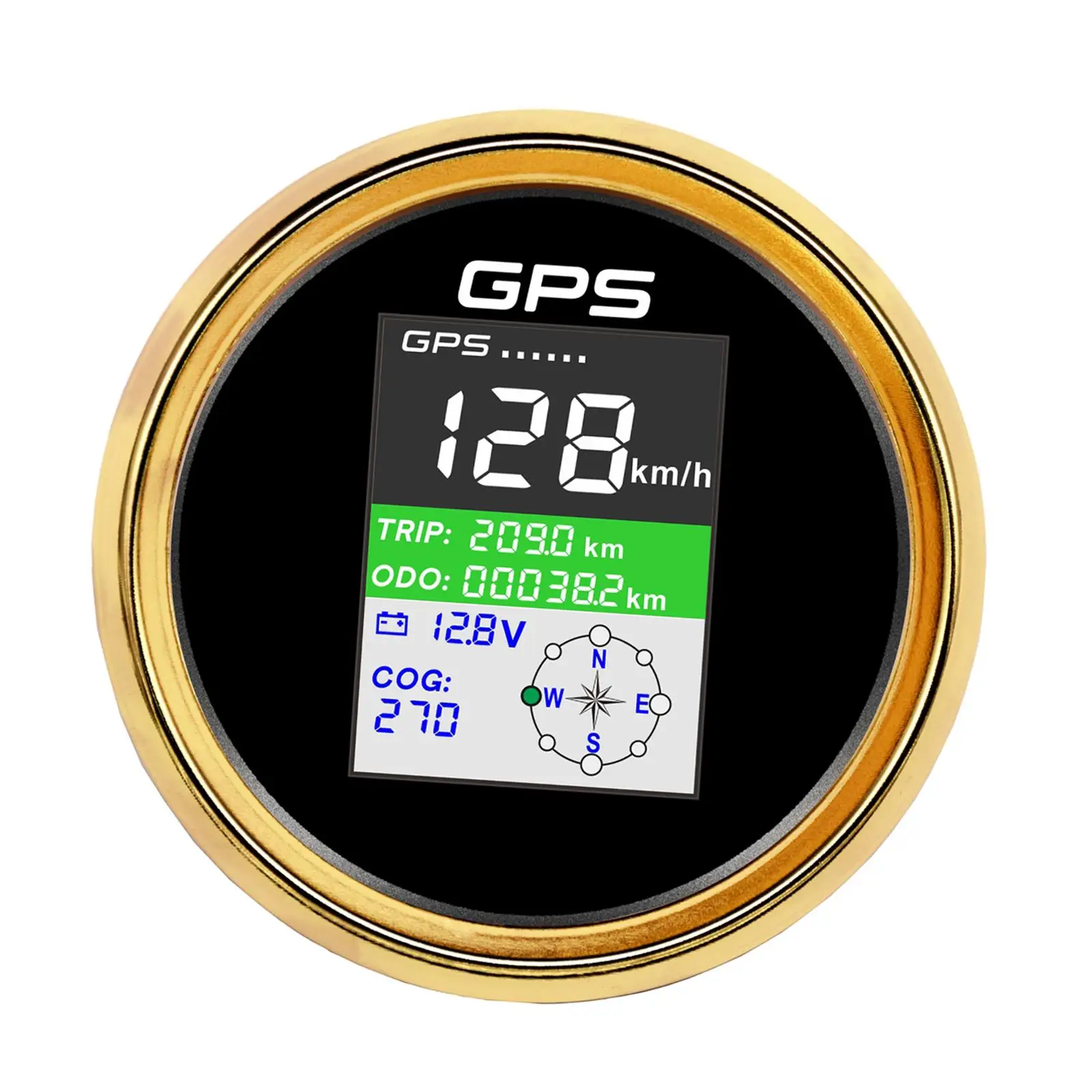 

GPS-Спидометр с регулируемым пробегом, 85 мм