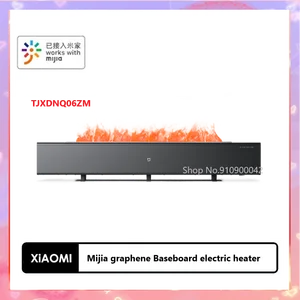 Xiaomi Mijia graphene Baseboard electric heater simulation flame version  humidification heating TJXDNQ06ZM work with Mijia APP - AliExpress
