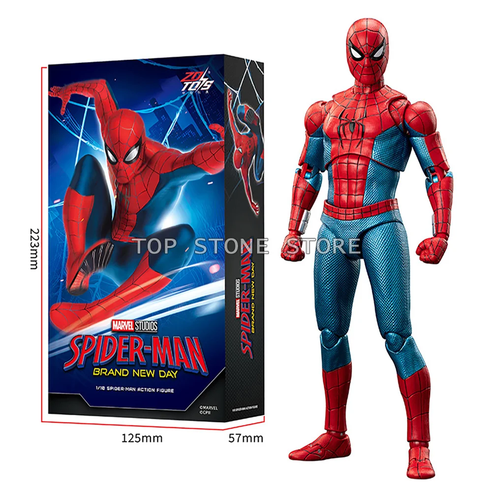 Оригинальная фигурка Человека-паука ZD Spider Man Brand New Day, 18 см, фигурка Человека-паука в красно-синем костюме, коллекционная модель из ПВХ, игрушки, подарки. (art.: 3920dcf86e77b) - 3920dcf86e77b