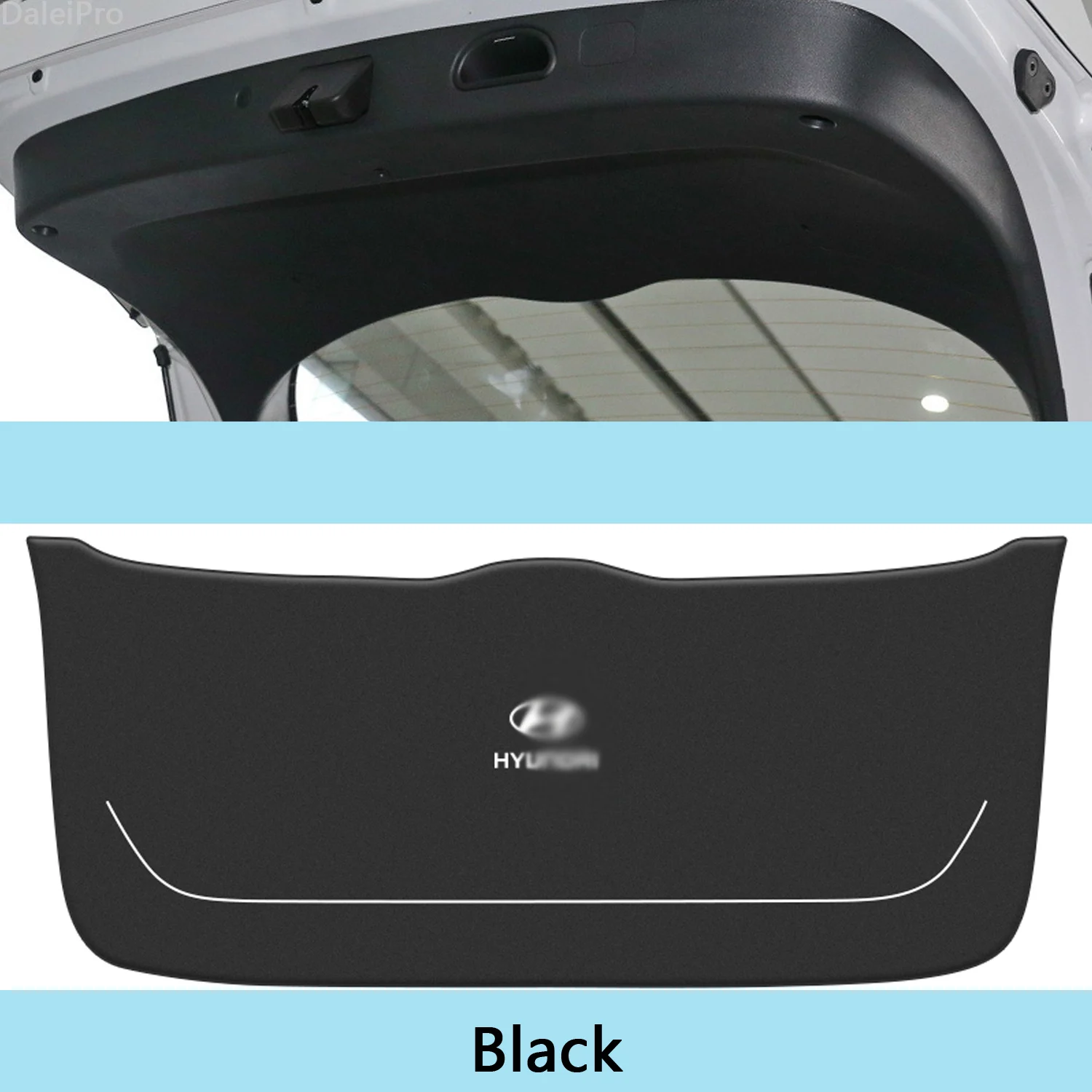 

Задний багажник автомобиля, задняя дверь, противоударный защитный коврик, кожаная декоративная накладка для Hyundai Tucson 2020 2019 2018 2017-2015, аксессуары