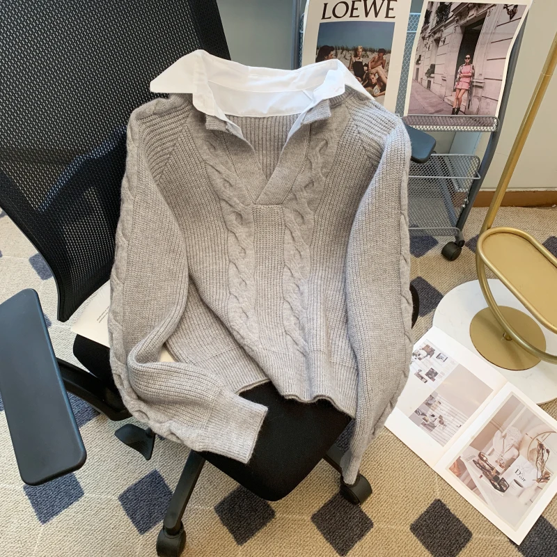 Рисунок 4 - Женская трикотажная рубашка в французском стиле