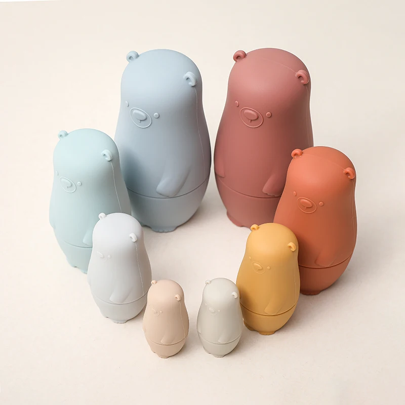 Русские гнездовые куклы умная кукла обучающая игрушка Монтессори штабелируемые