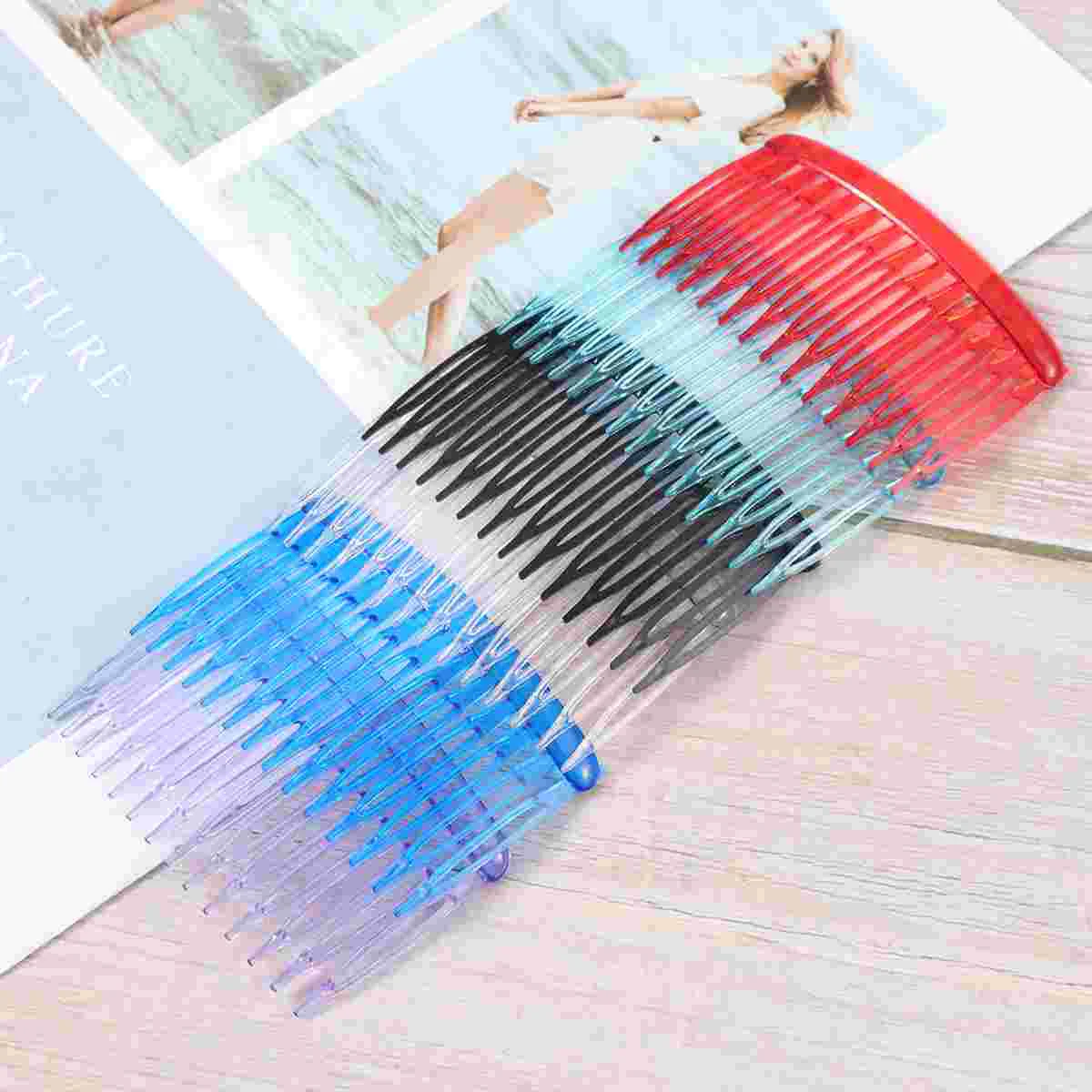 

Hair Comb Combs Side Women Accessories French Classic Clips Girl Clip Slide Veil Decorative Hairclip Wedding Pin Bridal Inserted