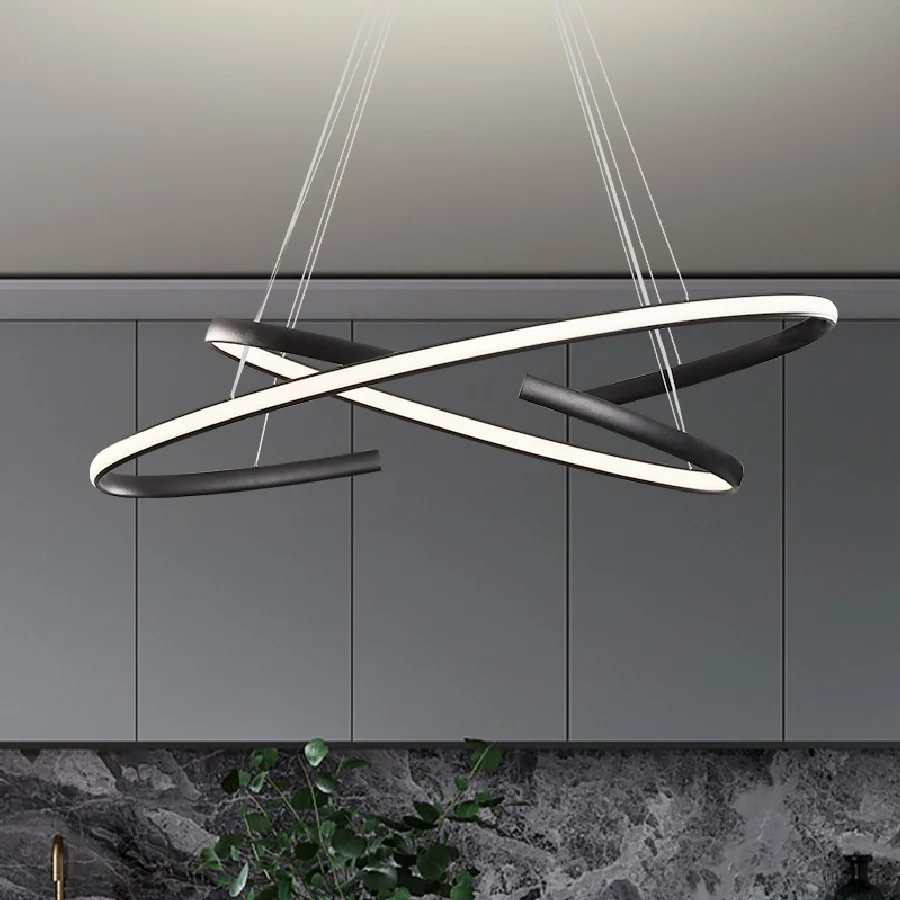 

Минималистичные современные светодиодные подвесные светильники, лампа для столовой, кухни, гостиной, подвесное Внутреннее освещение