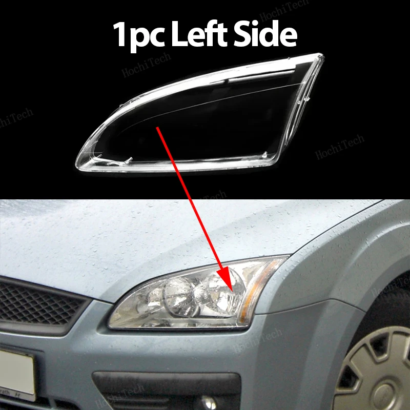 

Прозрачная Стеклянная Крышка Фары/корпус Противотуманной Фары Для Ford Focus MK2 C307 (до Рестайлинга, 2004-2007)