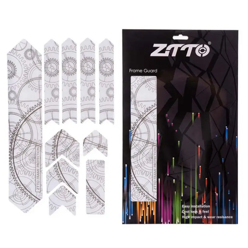 

Uv Protection Road Car Thick Film Sticker Thick Wear-resistant Waterproof Bike Frame Protector Bicycle Frame Protection Sticker