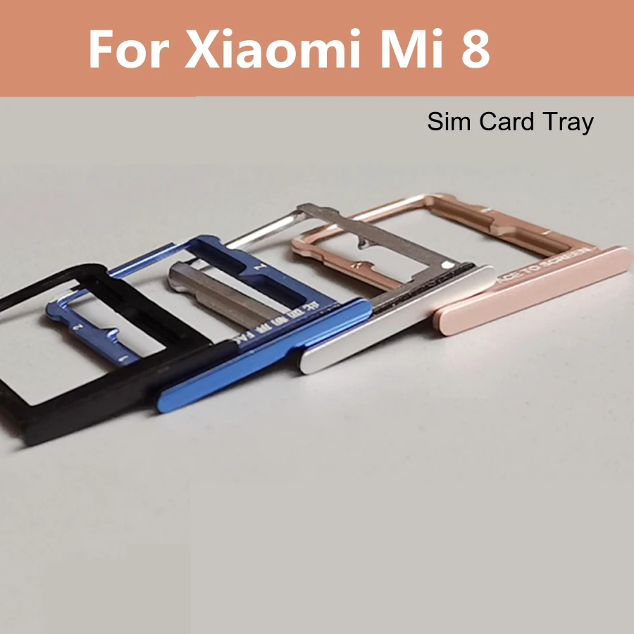 

Запасные части для держателя слота для Sim-карты Xiaomi Mi8 Mi 8