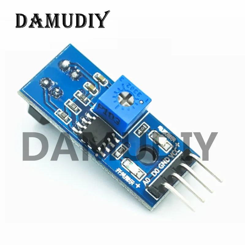 Фото DAMUDIY 10 шт. TCRT5000 инфракрасный датчик отражения, модуль предотвращения препятствий, датчик слежения, модуль слежения XD-01 DAMU №1