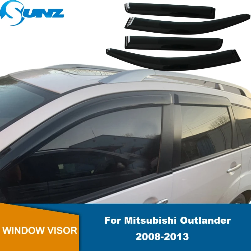 

Rain Deflector For Mitsubishi Outlander 2008 2009 2010 2011 2012 2013 Window Visor Awnings Sun Rain Deflector Shelters Shades