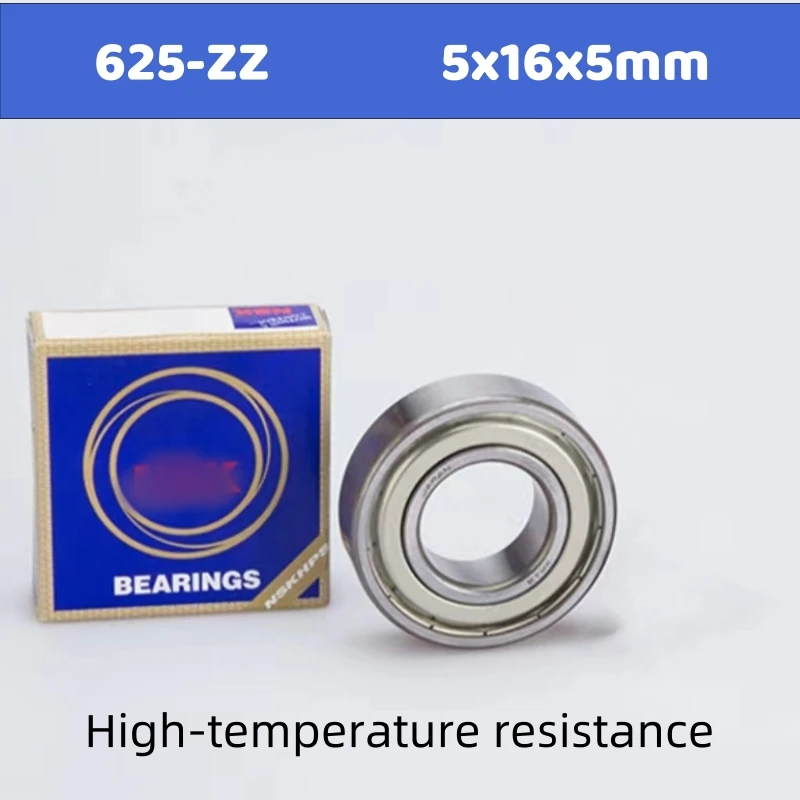 

Micro high-speed ball bearing 625Z4PCS5× 16× 5mm ABEC-3 deep groove ball motor 625-ZZ