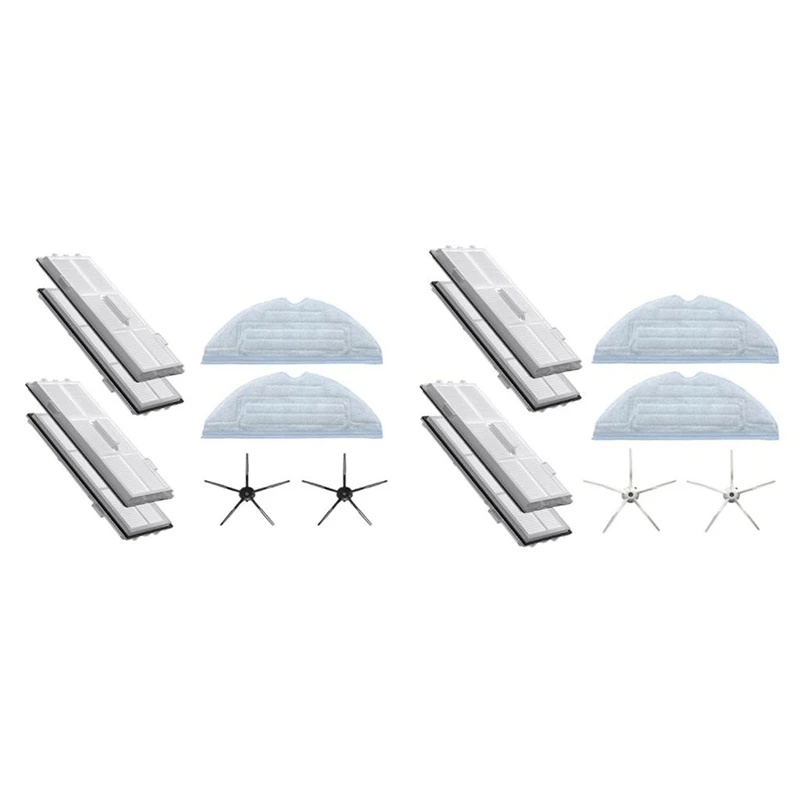 

For Xiaomi Roborock S7 T7S T7PLUS Accessory Of Filter Mopping Cloths Side Brush Vacuum Cleaner Parts