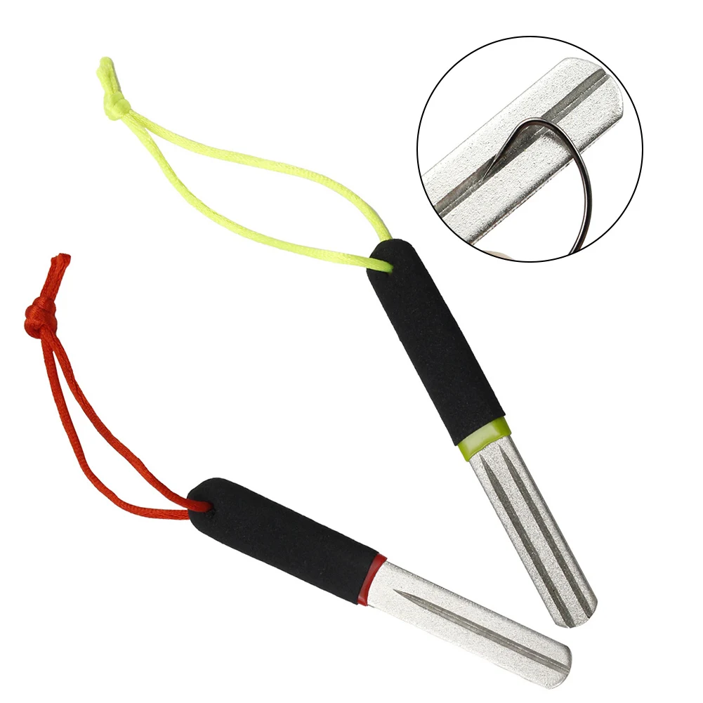 

Fish Hook File Sharpening Double Side Hook Hone Grinder Fishing Tool Accessories Portable Fishing Hooks Repair Tools Tackle