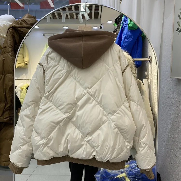 New Women Down Jacket Casual Style Autumn Winter Coats And Parkas Female Outwear
