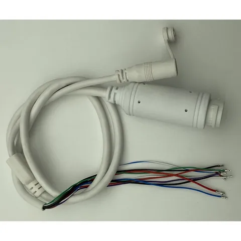 Сетевой кабель PoE LAN 48 В для модуля платы IP-камеры, постоянный ток 2,1 мм * 5,5 мм, штекер RJ45, медная линия 0,6 м