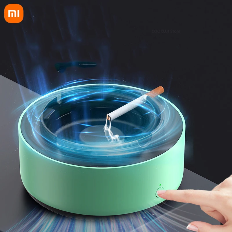 Xiaomi Filtering Ash Tray Second-Hand Smoke From Cigarettes Remove Odor Smoking Accessories Multipurpose Ashtray Air Purifier