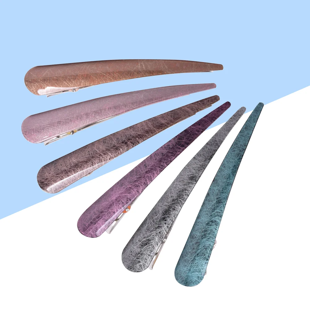 

Hair Clips Alligator Barrettes Duckbillsectioning Styling Salon Duck Beak Cuttingteeth Crocodile Hairpins Clip Grasp Gripsnap