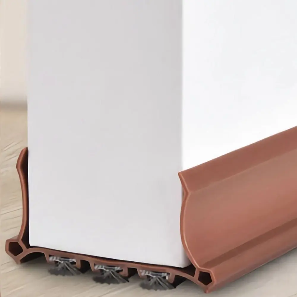 

Новая уплотнительная лента для двери из ПВХ, гибкая уплотнительная лента для защиты от столкновений, звукоизоляционная ветрозащитная дверь, пробка для двери