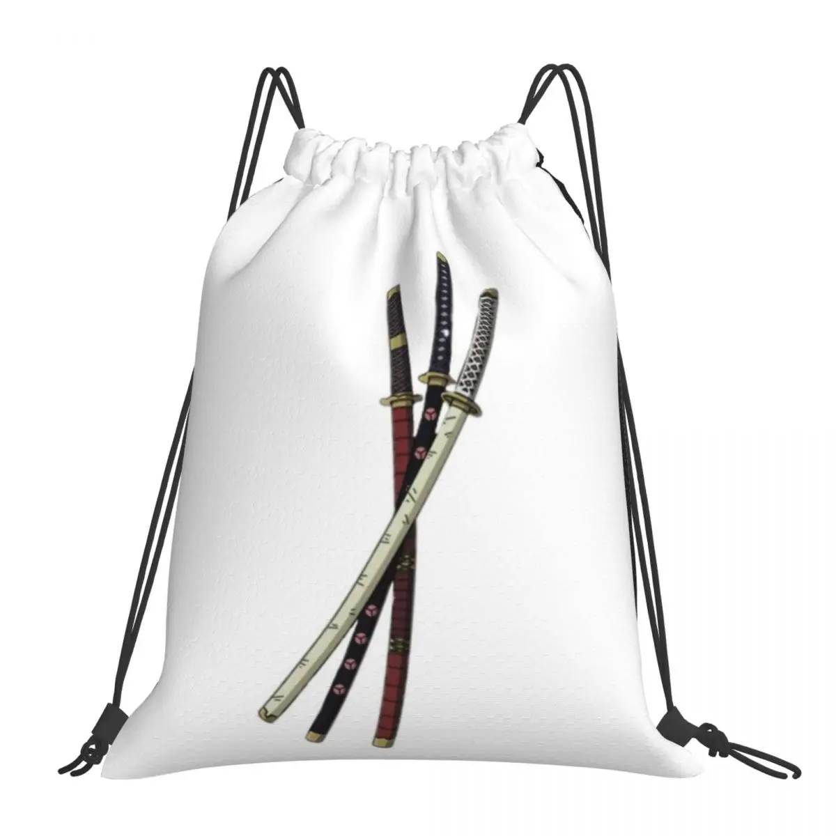 

Рюкзак Zoro's Swords, повседневные Портативные Сумки на шнурке, спортивная сумка с карманами на шнурке, сумка для книг для мужчин, женщин, студентов