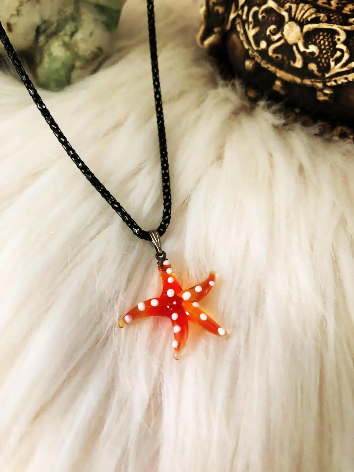 

Murano Camı Handmade Women Necklace Mrn55