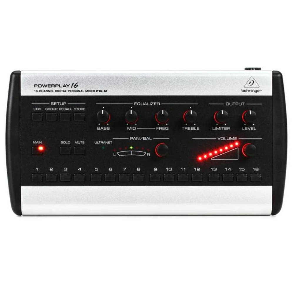 16-канальный цифровой персональный микшер Behringer Powerplay P16-M