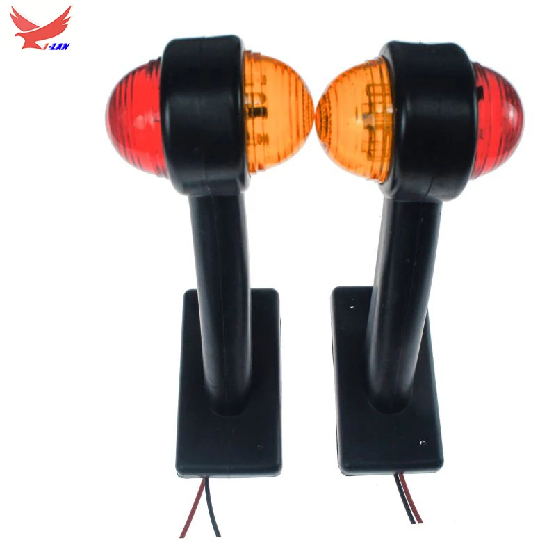 2 шт. фонарь для автомобиля грузовика прицепа фургона 10-30 в