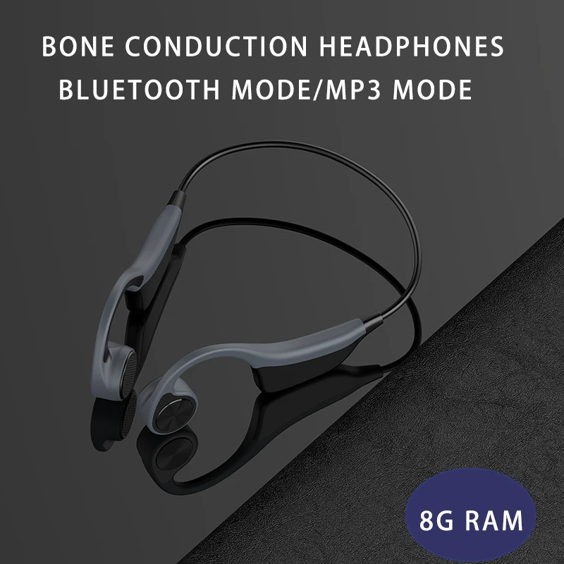 

Новые беспроводные наушники Xiaomi Bluetooth 5,0, наушники, новейшая Гарнитура костной проводимости, встроенная карта памяти 8 Гб, HD микрофон для спо...