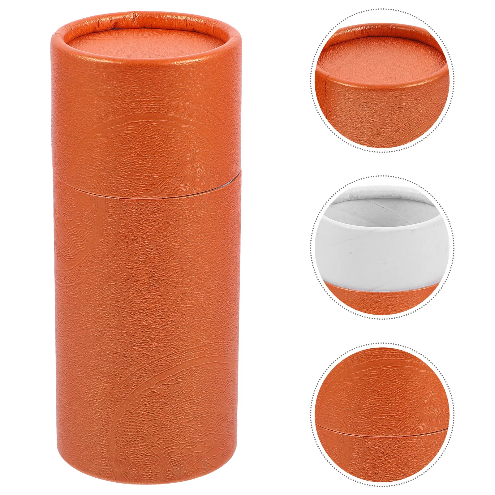 

Round Kraft Paper Container Tube Packaging Box Gifts Bulk Deodorants Containers